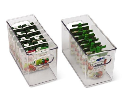 Huntington Home 
 Kitchen Cabinet Bins with Labels