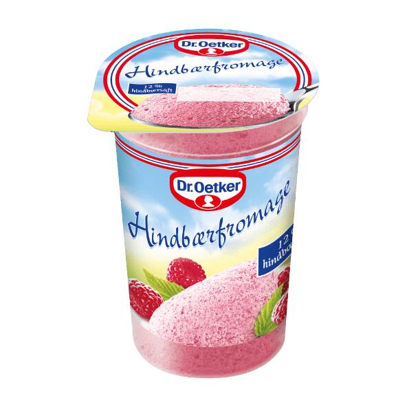 DR. OETKER 	 				Hindbærfromage