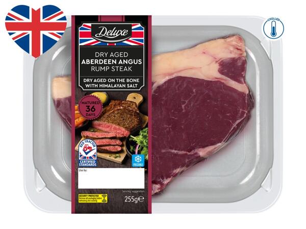 Dry Aged Aberdeen Angus British Beef Rump Steak, 255g