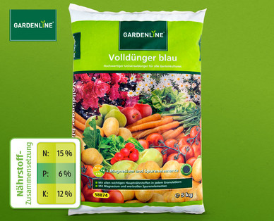 GARDENLINE Volldünger blau