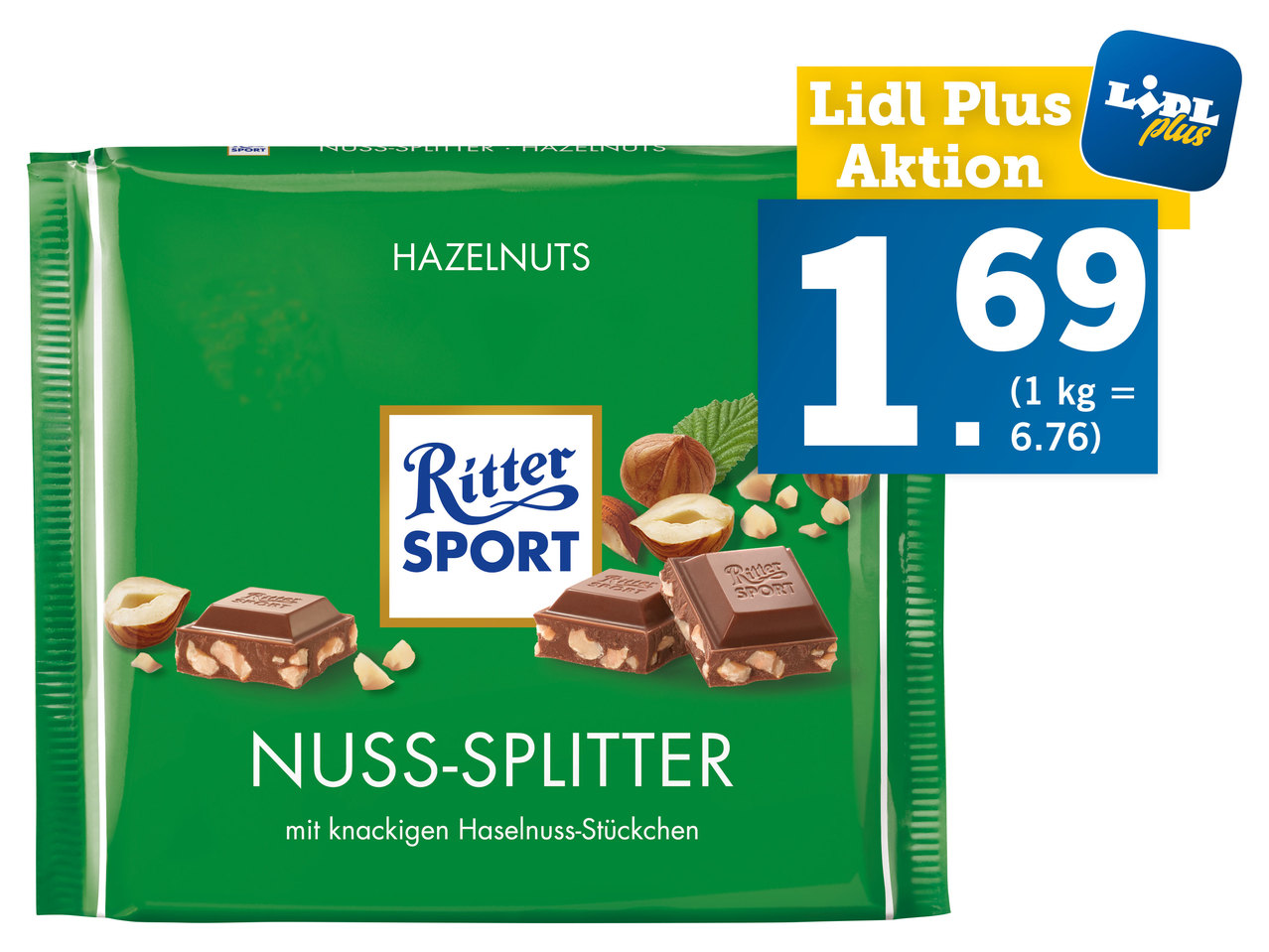 RITTER SPORT Tafelschokolade