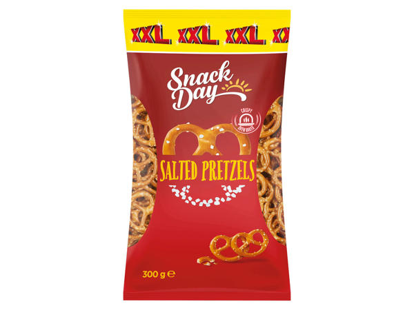 SNACK DAY Salzbrezeln 250 g + 50 g gratis