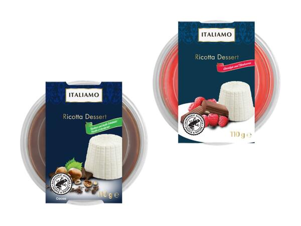 Dessert alla ricotta