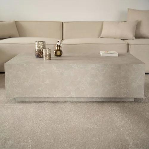 HOME DELUXE Couchtisch Marmor AMIRI XXL beige