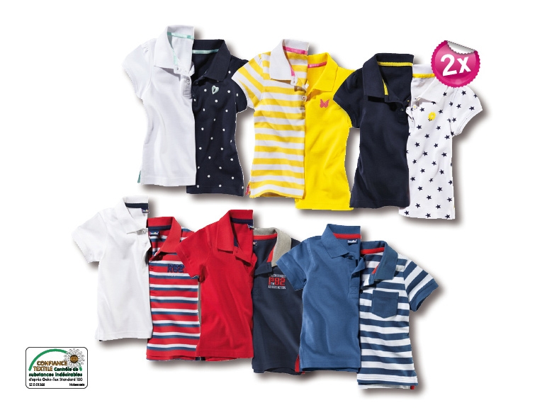 Polos, lot de 2