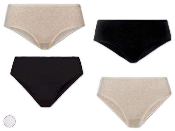 Damen Slip/Hipster, 3 Stück