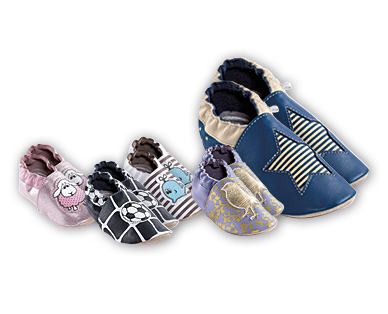 Chaussons pour bébés/tout-petits en cuir