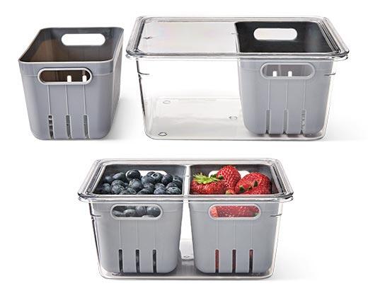 Crofton 
 Fridge Storage with Colander
