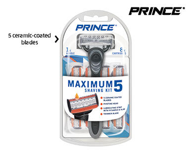 Prince Maximum 5 Blade Razor Kit
