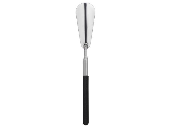 Shoe horn, back scratcher or head massager