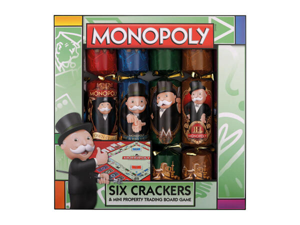 IG Designs Trivial Pursuit, Guess Who or Monopoly Crackers