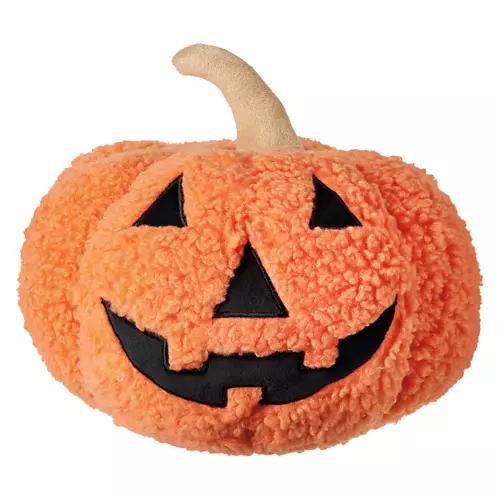 Halloween Pillow - Orange, Jack-O-Lantern,