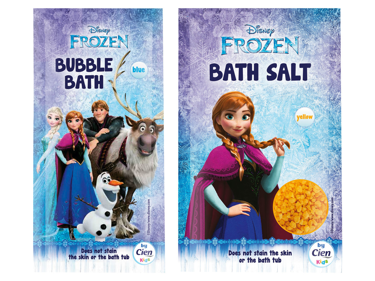 CIEN Badekristalle oder Schaumbad „Disney Frozen"