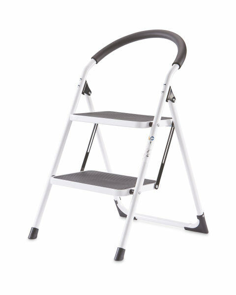2 Step Stool White