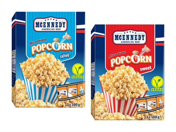 Popcorn pour four à micro-ondes