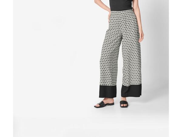 Ladies' Wide Leg Trousers
