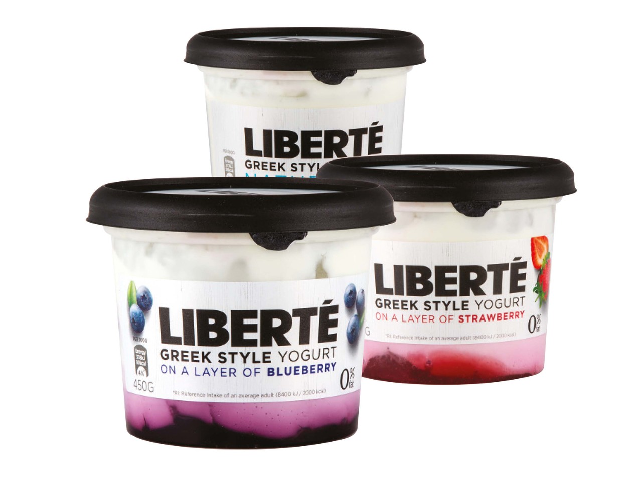 Liberte Big Pot Greek Style Layered Yoghurt