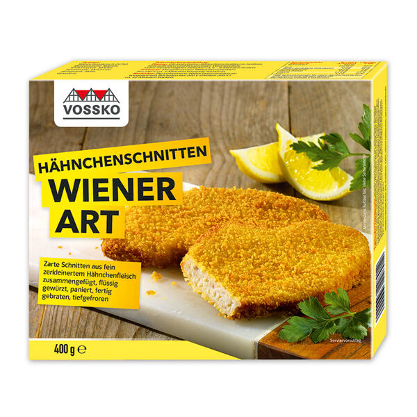 Hähnchenschnitten Wiener Art