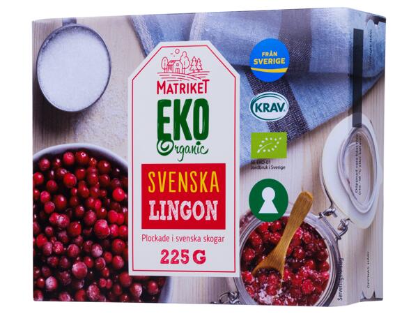 Ekologiska svenska lingon