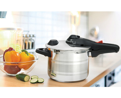 Crofton 6.3-Quart Stainless Steel Pressure Cooker