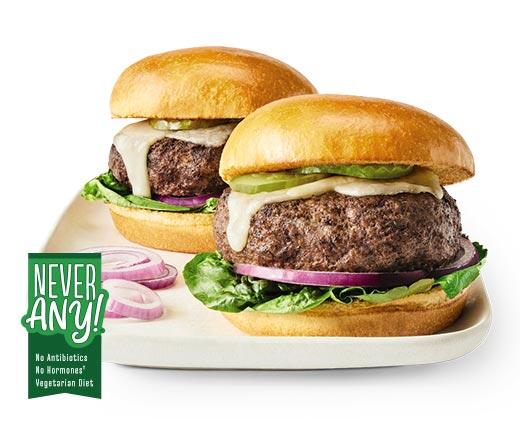 Never Any! 
 Fresh Ground Bison