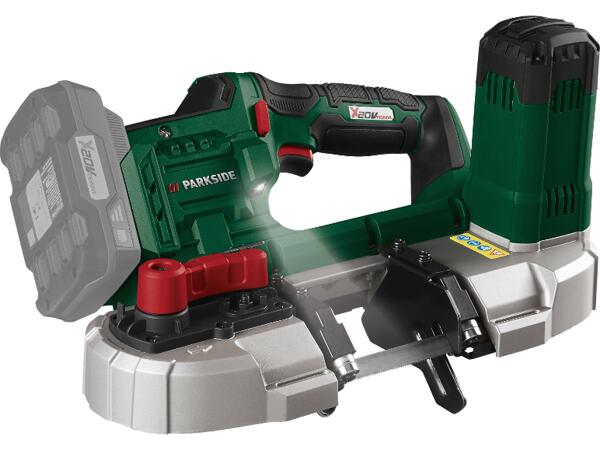 Batteridriven bandsåg
