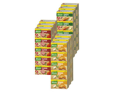 KNORR(R) 
 TRIO DE CUBES DE BOUILLON