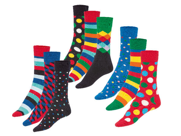 Happy Socks(R) Damen/Herren Socken, 3 Paar