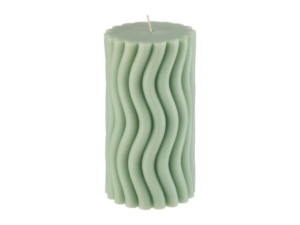 Livarno Home Pillar Candle - Green