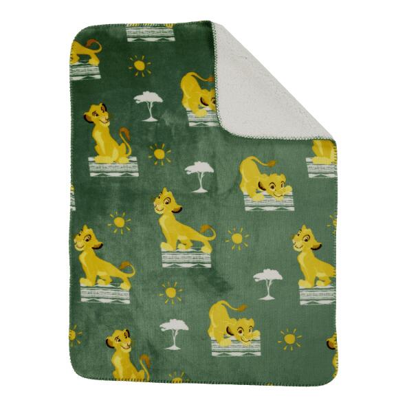 DISNEY(R) 				Fleece plaid