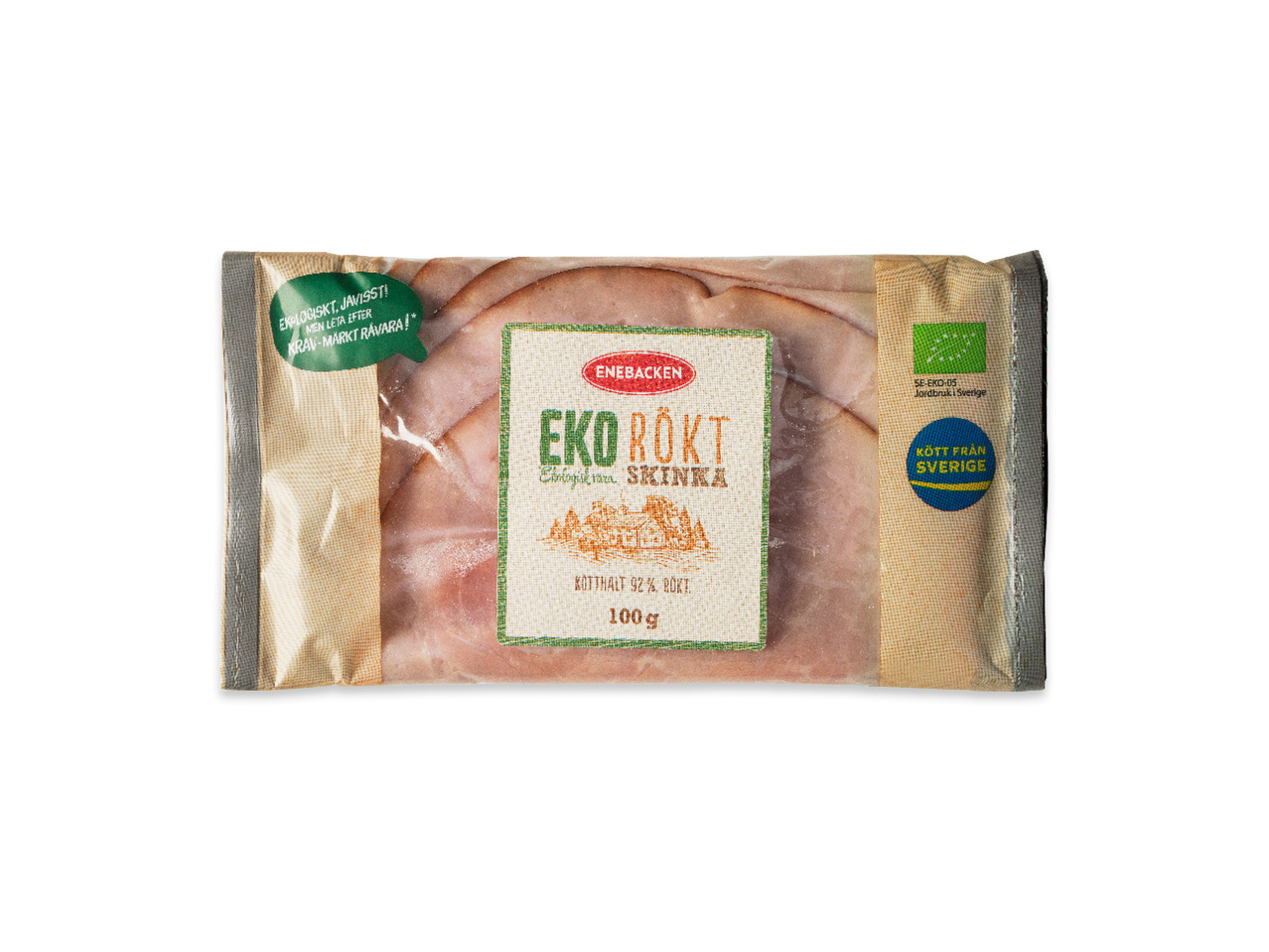 EKOLOGISK RÖKT SKINKA