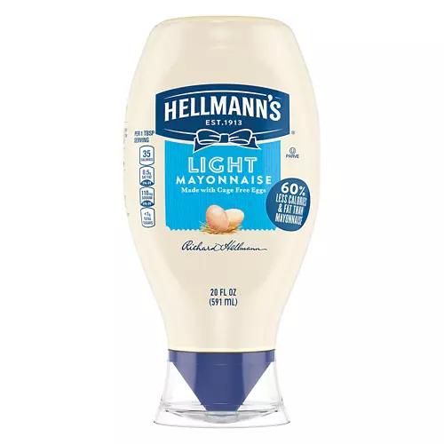 Light Mayonnaise Squeeze, 20 oz