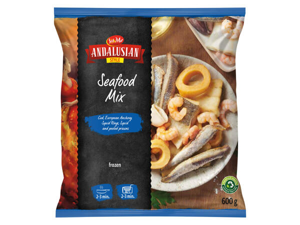 Mélange de fruits de mer