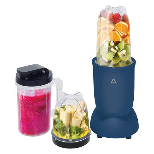 11 Piece High Speed Blending System Set, Navy Blue