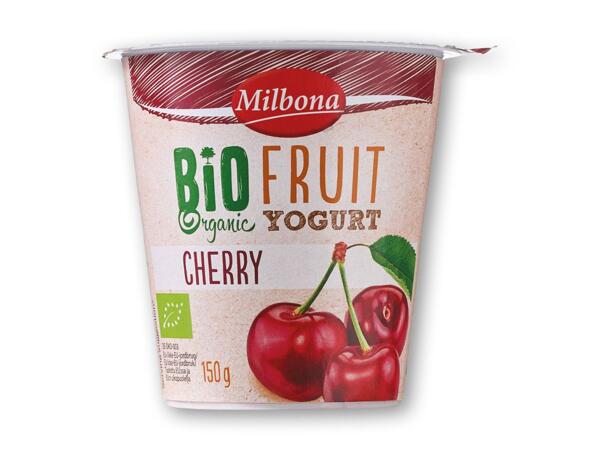Økologisk frugtyoghurt
