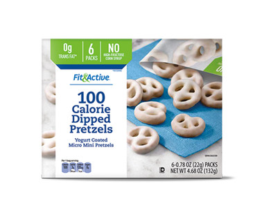 Fit & Active 100 Calorie Dipped Pretzel Packs
