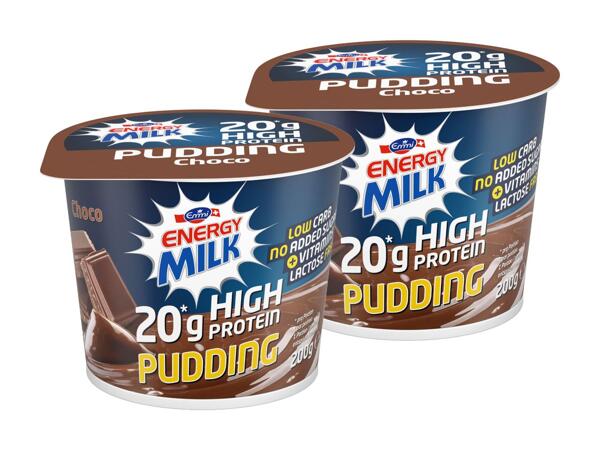 Pudding protéiné Energy Milk Emmi (valable uniquement en Suisse alémanique et en Suisse romande)