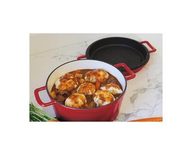 Crofton Cast Iron 2-in-1 Pot