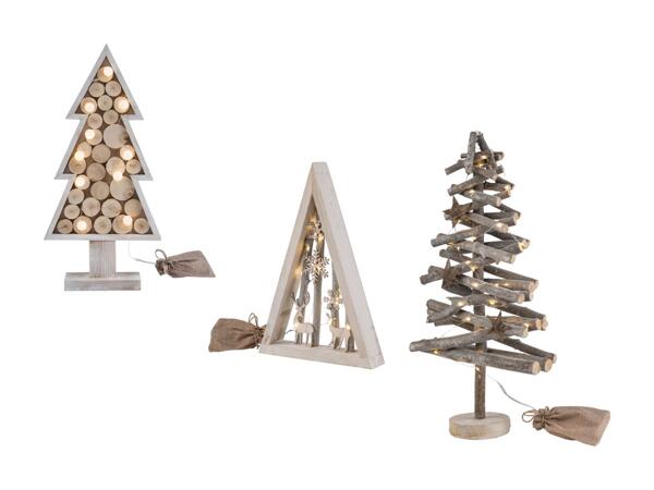 Décoration en bois à LED