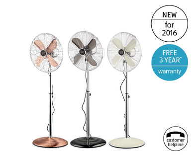 Chrome Pedestal Fan
