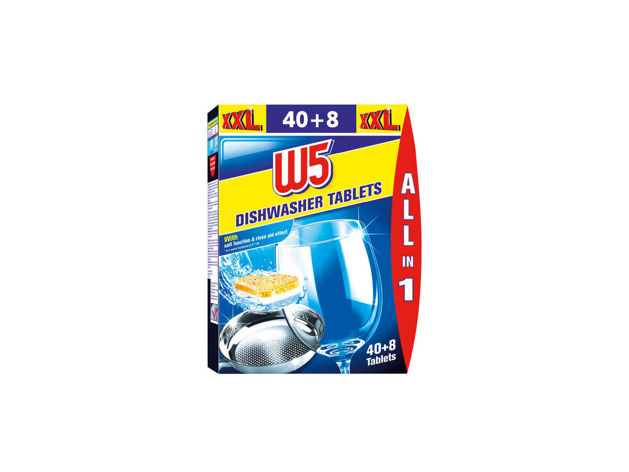 W5 Opvasketabs all-in-1
