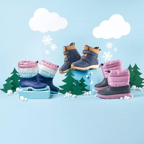 LILY & DAN Kleinkinder-Schneestiefel