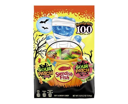 Sour Patch Kids 
 Watermelon and Swedish Fish 100pc
