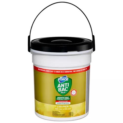 Disinfectant Bucket Wipes 220 Pack