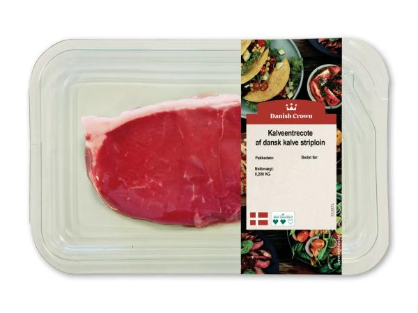 Kalvetykstegsbøf eller entrecote