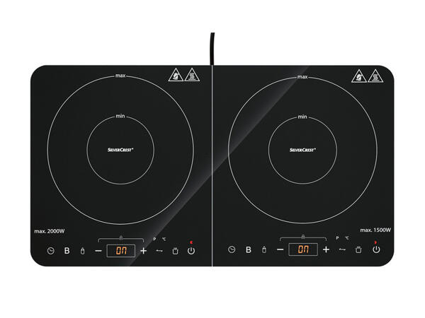 SILVERCREST(R) KITCHEN TOOLS Dvojitá indukční varná deska SDI 3500 E1