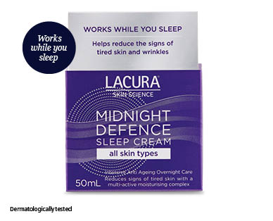 Lacura Midnight Defence Sleep Cream 50ml