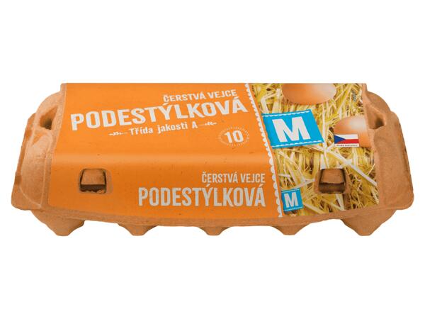Vejce M 10ks podestýlka