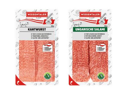 WIESENTALER Ungarische Salami oder Kantwurst