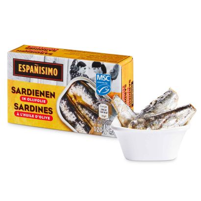 Sardines à l'huile d'olive